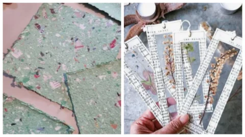 ideas reciclar papel