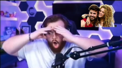 Ibai Llanos reacciona a sesión que Shakira le dedicó a Piqué