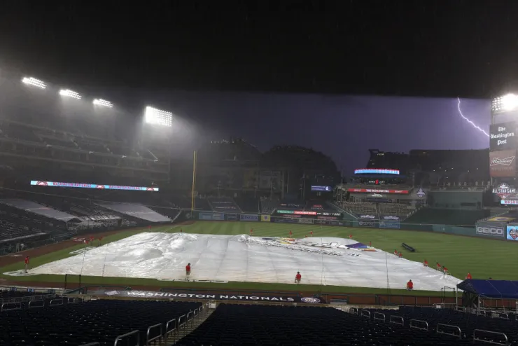Se suspende el primer partido de las Grandes Ligas: Nationals vs. Yankees