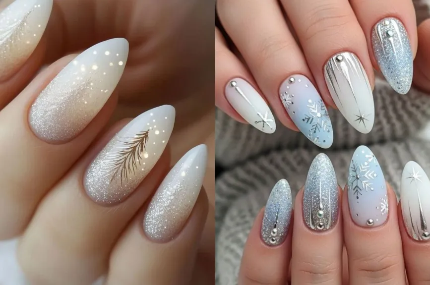 No importa cómo sean tus uñas: estos diseños de Navidad harán lucir tus manos como nunca.