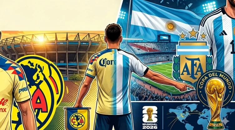 ÚLTIMA HORA: Campeón con el América sería refuerzo de Argentina en el Mundial 2026