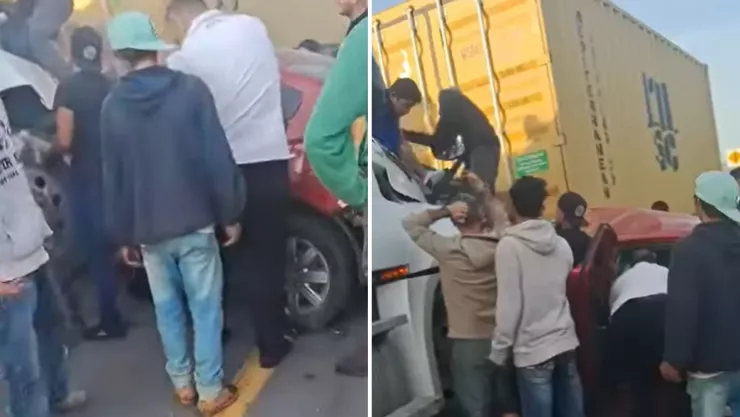 accidente Autopista Siglo XXI hoy 16 octubre