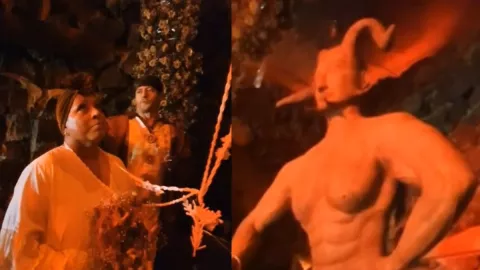 Mujer se casa con el diablo en catemaco