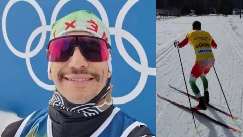 De Tijuana a Noruega: Allan Corona hace historia en los Juegos Olímpicos de Invierno