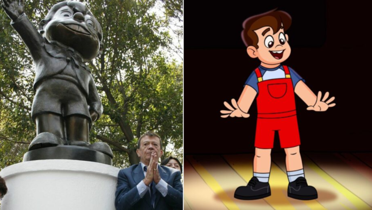 Estatua de Chabelo en la CDMX