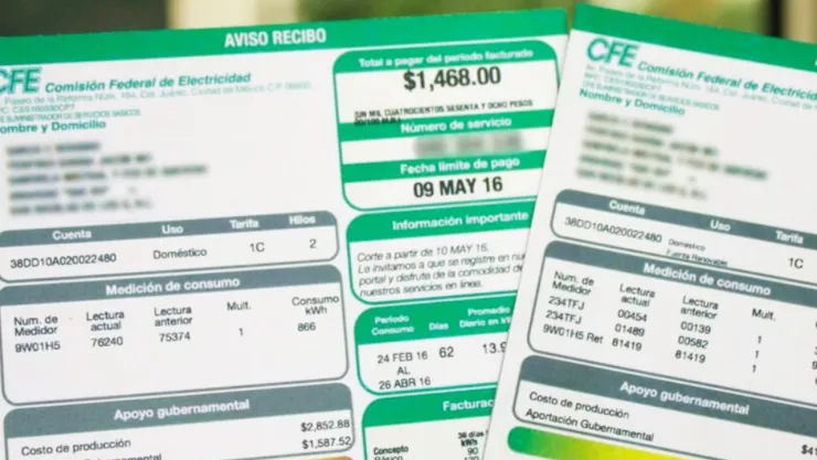 Así puedes cambiar el nombre del recibo de luz de CFE