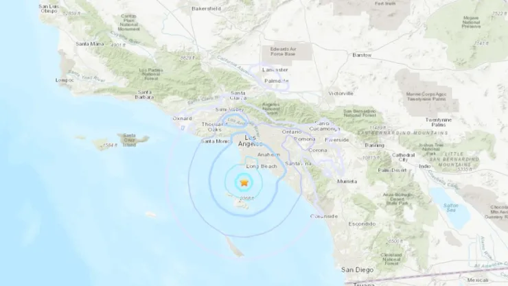 Sismo en Los Ángeles