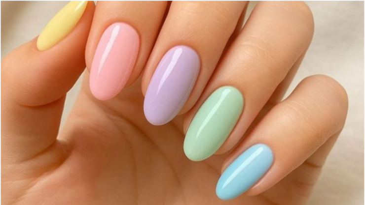 uñas color