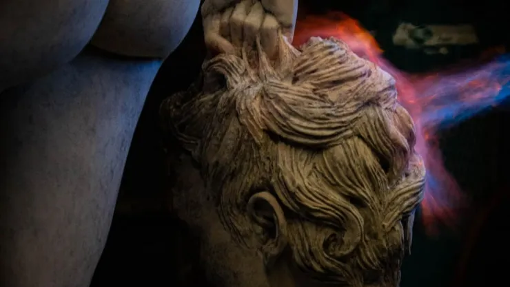 Medusa con la cabeza de Perseo
