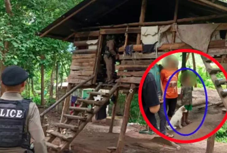 Niño abandonado vivió con perros y solo ladraba; fue rescatado en Tailandia.png