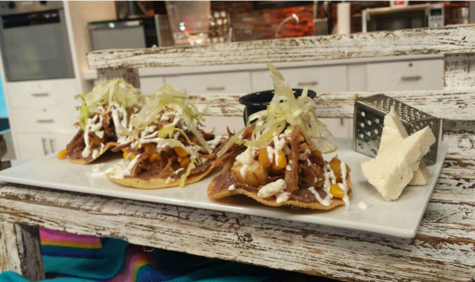 Tostadas de ropa vieja