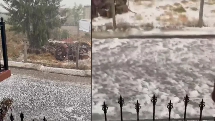 Fuerte granizada en Tlaxcala provoca caos, daños materiales y moviliza a Protección Civil