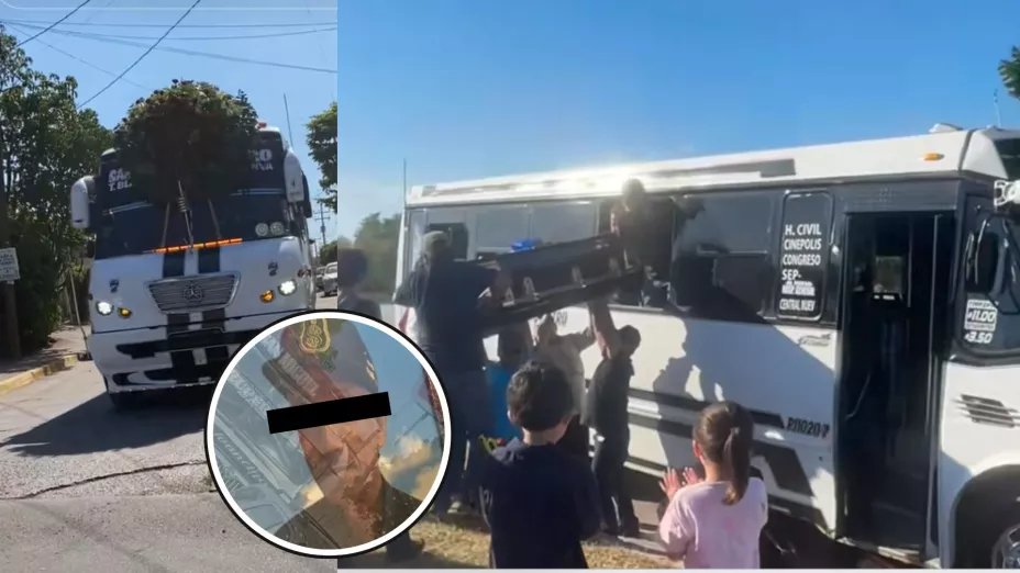 Despiden a Ruperto, camionero asesinado en Culiacán