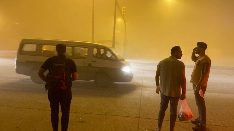 tormentas de polvo irak