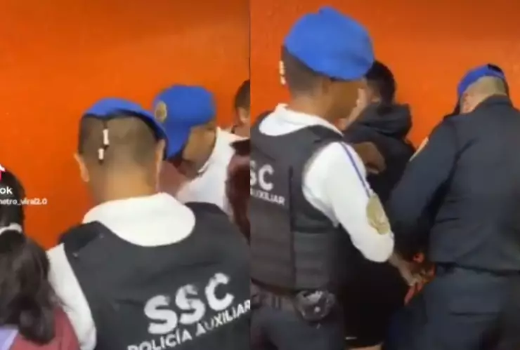 VIDEO Hombre se viste de mujer para acosar en Metro CDMX