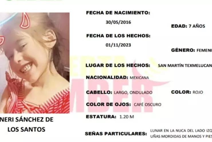 desaparece menor día de muertos san martín texmelucan