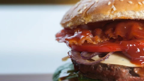 hamburguesa preparada