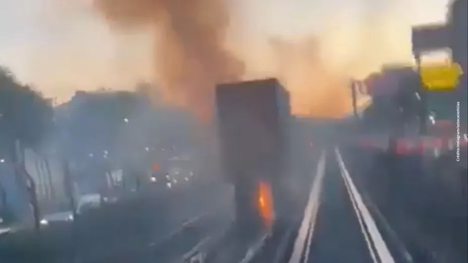 VIDEO: Explosión paraliza la línea 2 del Metro en CDMX.