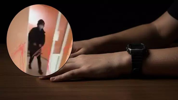 Así captaron a estudiante antes de abrir tiroteo en escuela secundaria