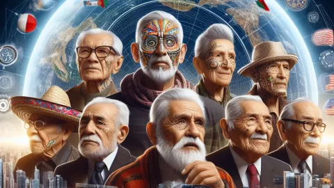 La inteligencia artificial hizo varias interpretaciones de M&eacute;xico en el a&ntilde;o 2100