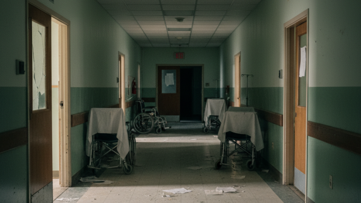 Niño se aparece en hospital geriátrico