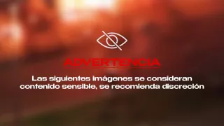 VIDEO ¡IMÁGENES SENSIBLES! Hombre envuelto en llamas tras la explosión de una taquería en Mazatlán