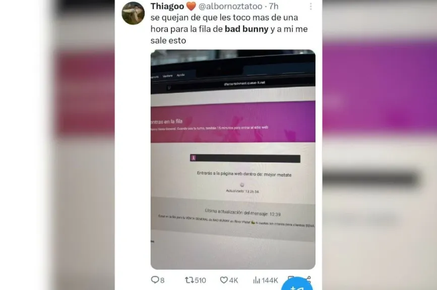 Estos son los memes que nos dejó de la venta de boletos para Bad Bunny 2025