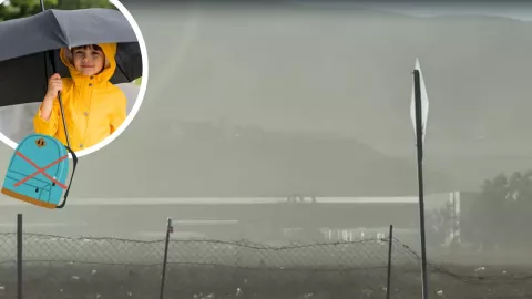 ¿Qué pasa si no llevo a mis hijos a la escuela por vientos de Santa Ana o lluvias en Tijuana?