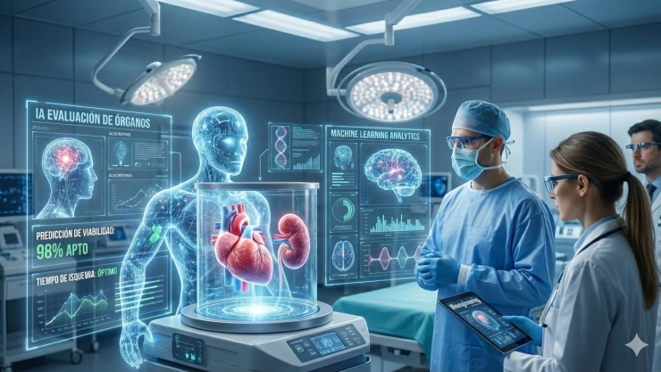 Una Inteligencia Artificial que predice con precisión si un órgano es apto para trasplante