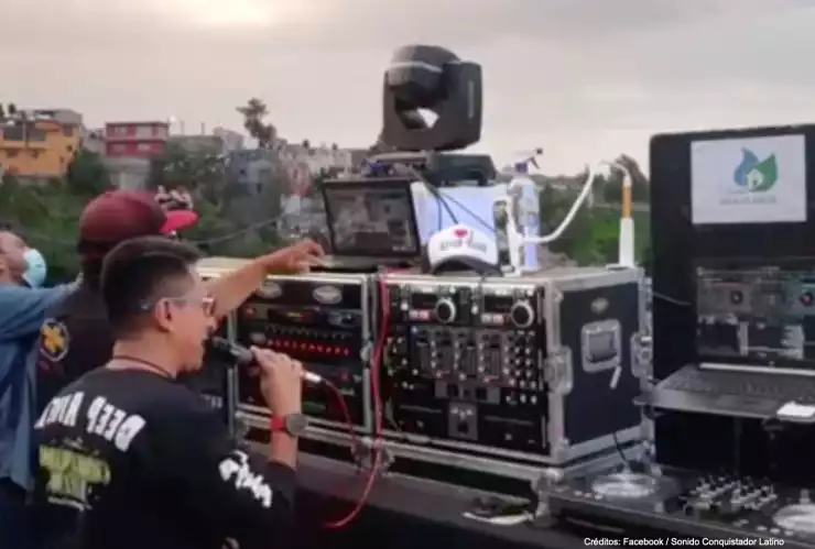 sonidero azotea casa cuarentena naucalpan.jpg