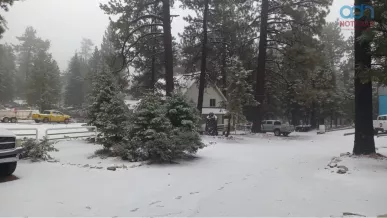  Cae la primera nevada de la temporada 