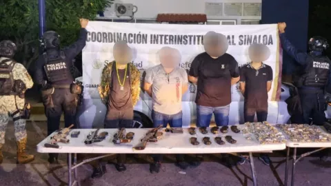 Detenidos en Culiacán