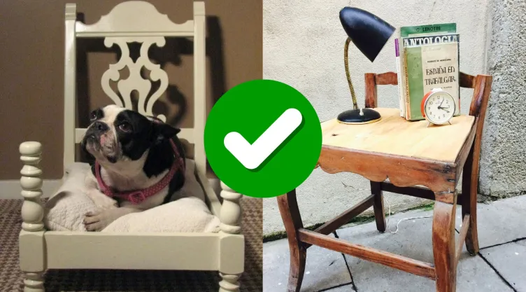silla madera