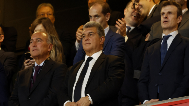 Joan Laporta, presidente del Barcelona