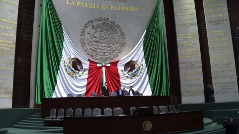 LISTO RECINTO DE SAN LÁZARO PARA TOMA DE PROTESTA DE AMLO