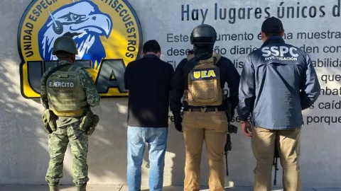 Crescencio “N”, detenido por secuestro en Culiacán