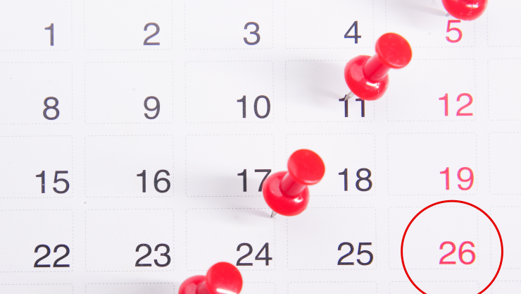 El 26 de mayo no es feriado.