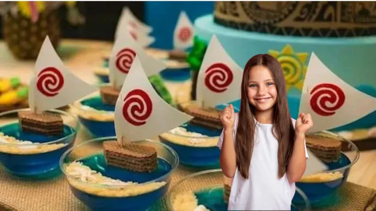 3 ideas de postres inspirados en Moana, perfectos para sorprender en fiestas infantiles