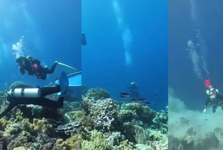 captan momento exacto de un terremoto bajo el agua