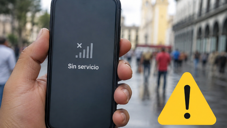 Cortes de línea de celular