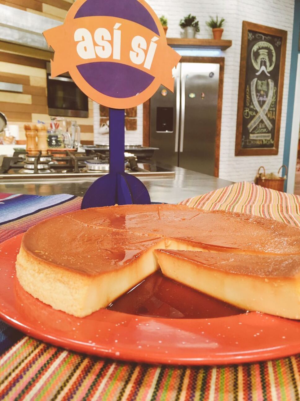 flan de caramelo, Cocineros Mexicanos