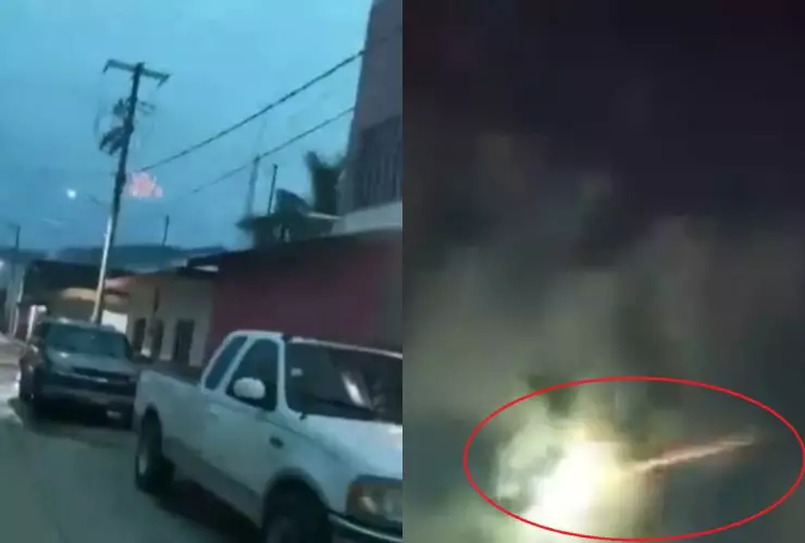 VIDEO: ¿Qué fue eso? Captan una bola de fuego en el cielo de Colima