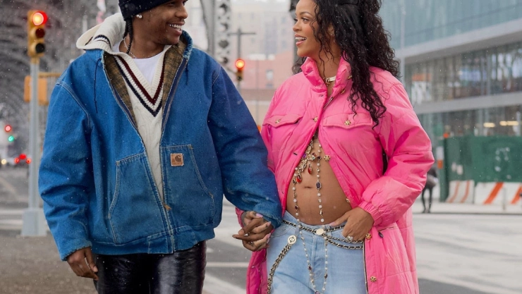 Rihanna bebé A$AP Rocky