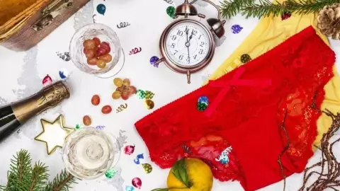Usar ropa interior de colores en Año Nuevo 2024
