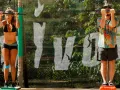 Catalina y Cuchao en duelo de extinción de Survivor México 2022.
