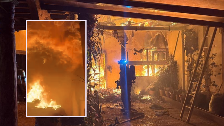 Incendio San Cristóbal de las Casas