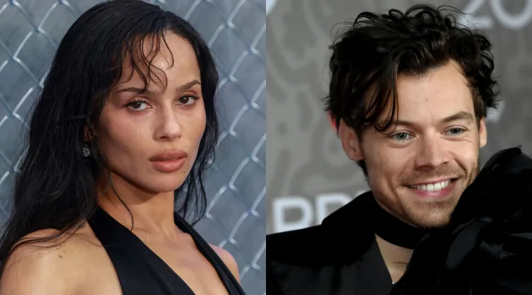 Zoë Kravitz y Harry Styles