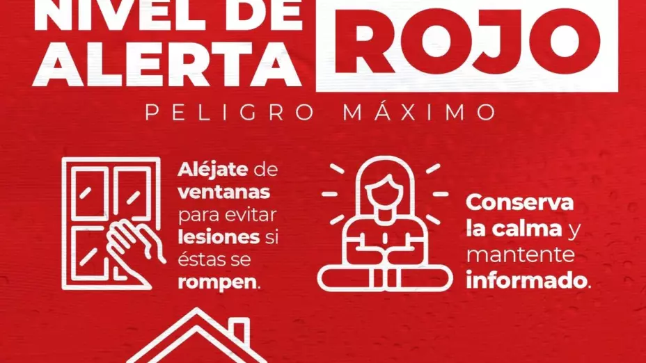 alerta roja en zona norte de Quintana Roo por tormenta tropical helene.jpeg