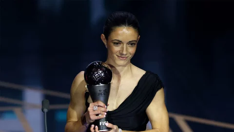 Aitana Bonmatí, ganadora de The Best