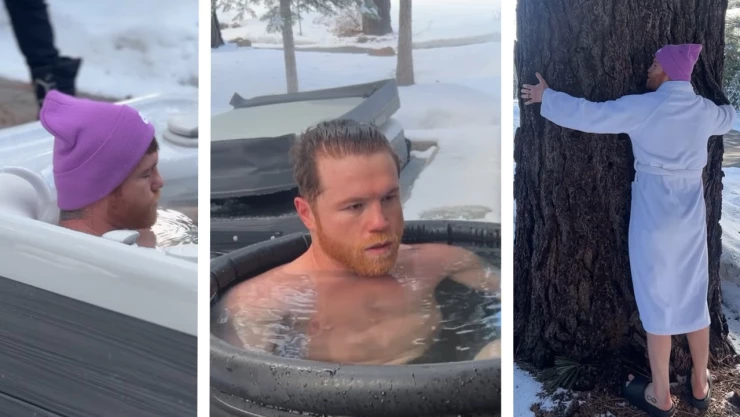 Rutina matutina de Canelo Álvarez